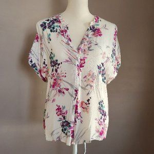 Lovestitch Pink & White Floral Blouse